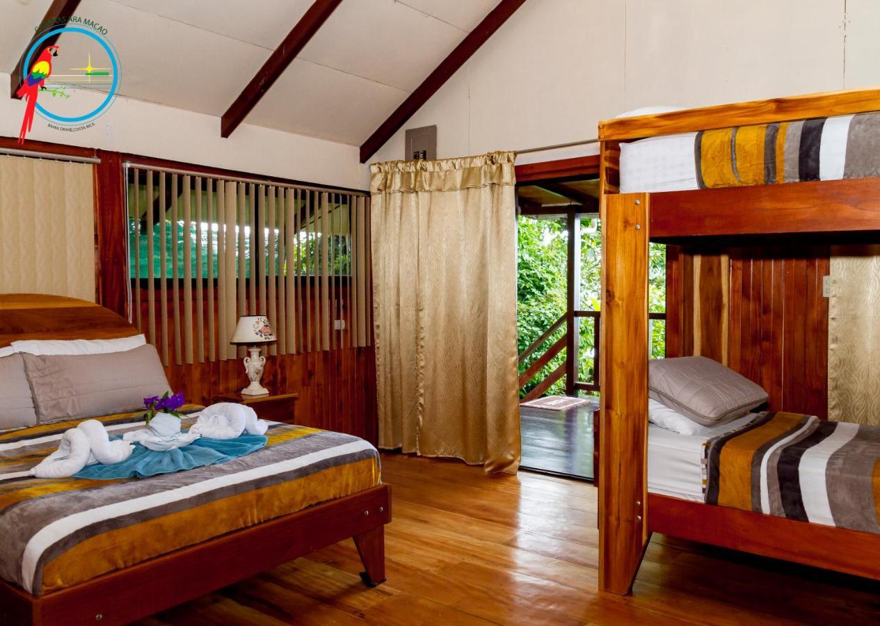 Cabana Ara Macao Lodge Drakes Bay Kültér fotó